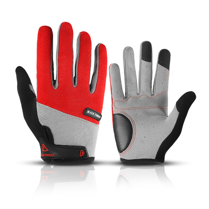 Men Women Full Finger Touch Screen Cycling Gloves MTB DH Mountain Bike Gloves US