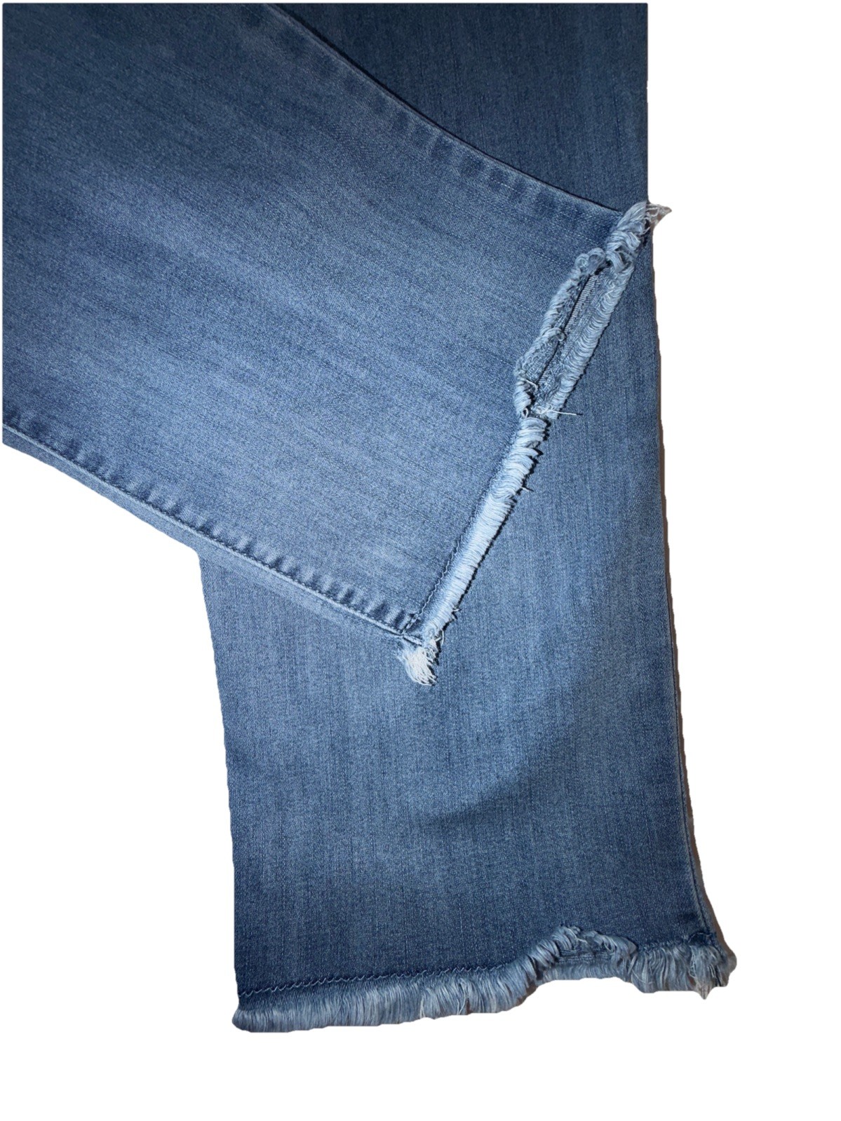 Democracy “Ab”Technology Straight Leg Ankle Jeans Raw Hem Women’s Size 16