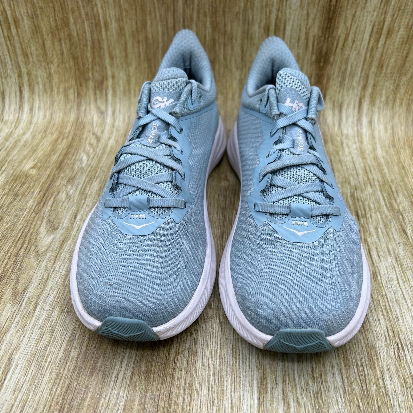 Hoka One One Solimar Women’s Size 8 Druzy White Running Shoes 1123075 DYW