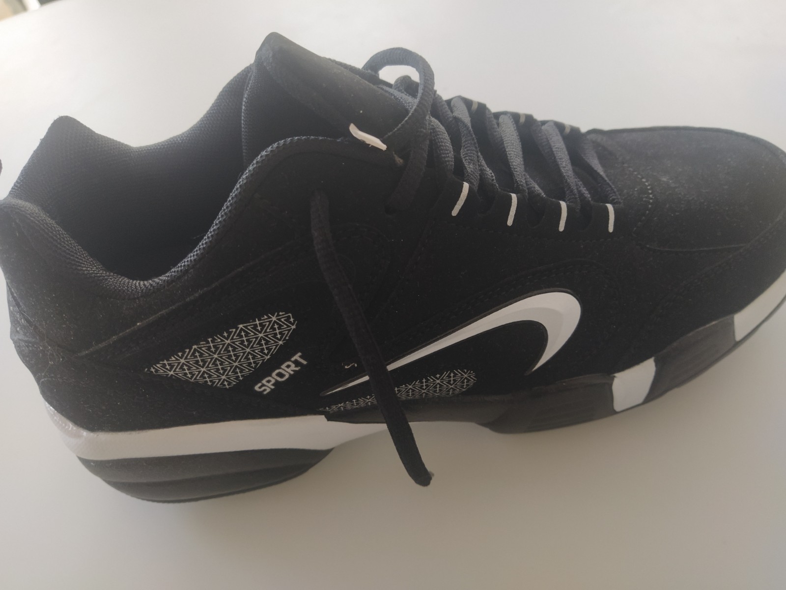 Black China Sneakers Like Air Jordan Shoes Size 46, US 11 Brand New