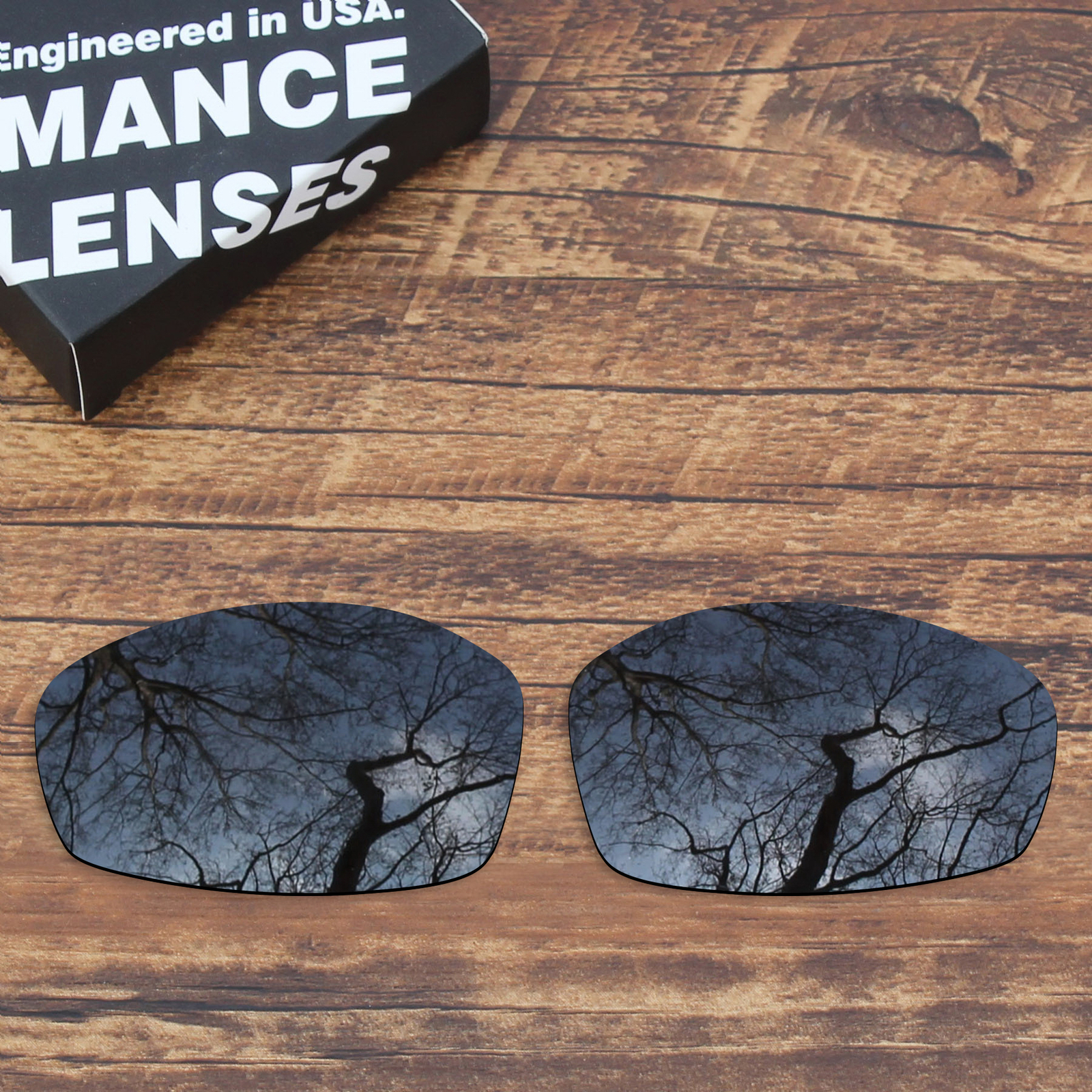 KEYTO Polarized Replacements Lens for-Oakley New Whisker OO4141 Sunglass