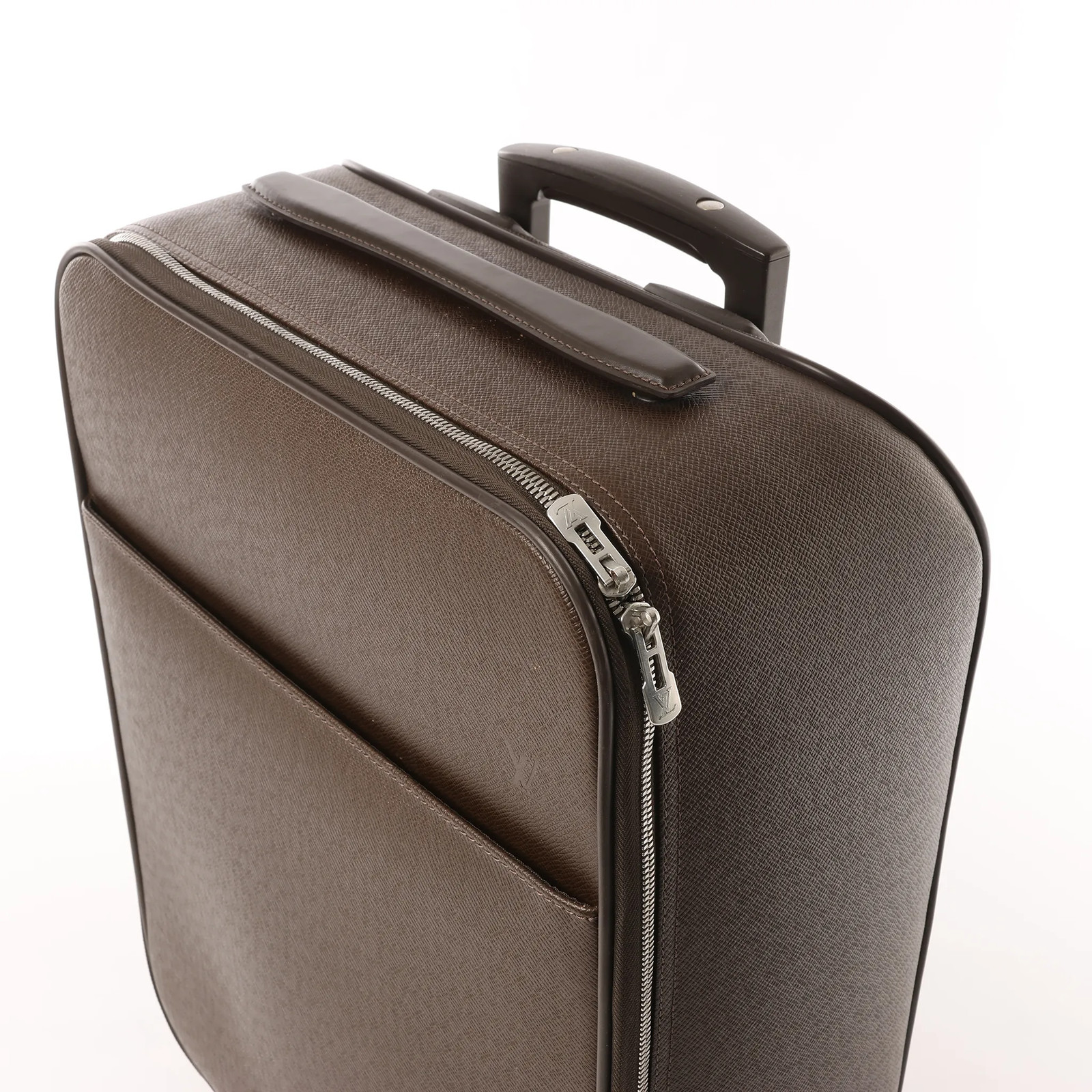 Louis Vuitton Pegase 45 Taiga Leather Travel Bag in Brown M23314