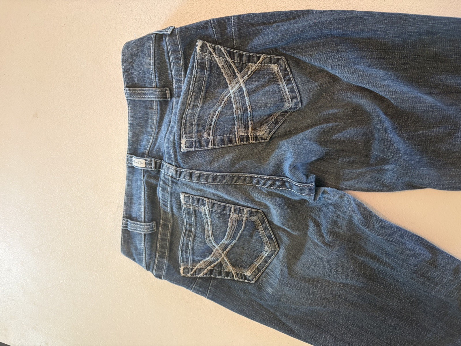 Ariat REAL Denim Jeans Womens 26R Blue Low Rise Bootcut