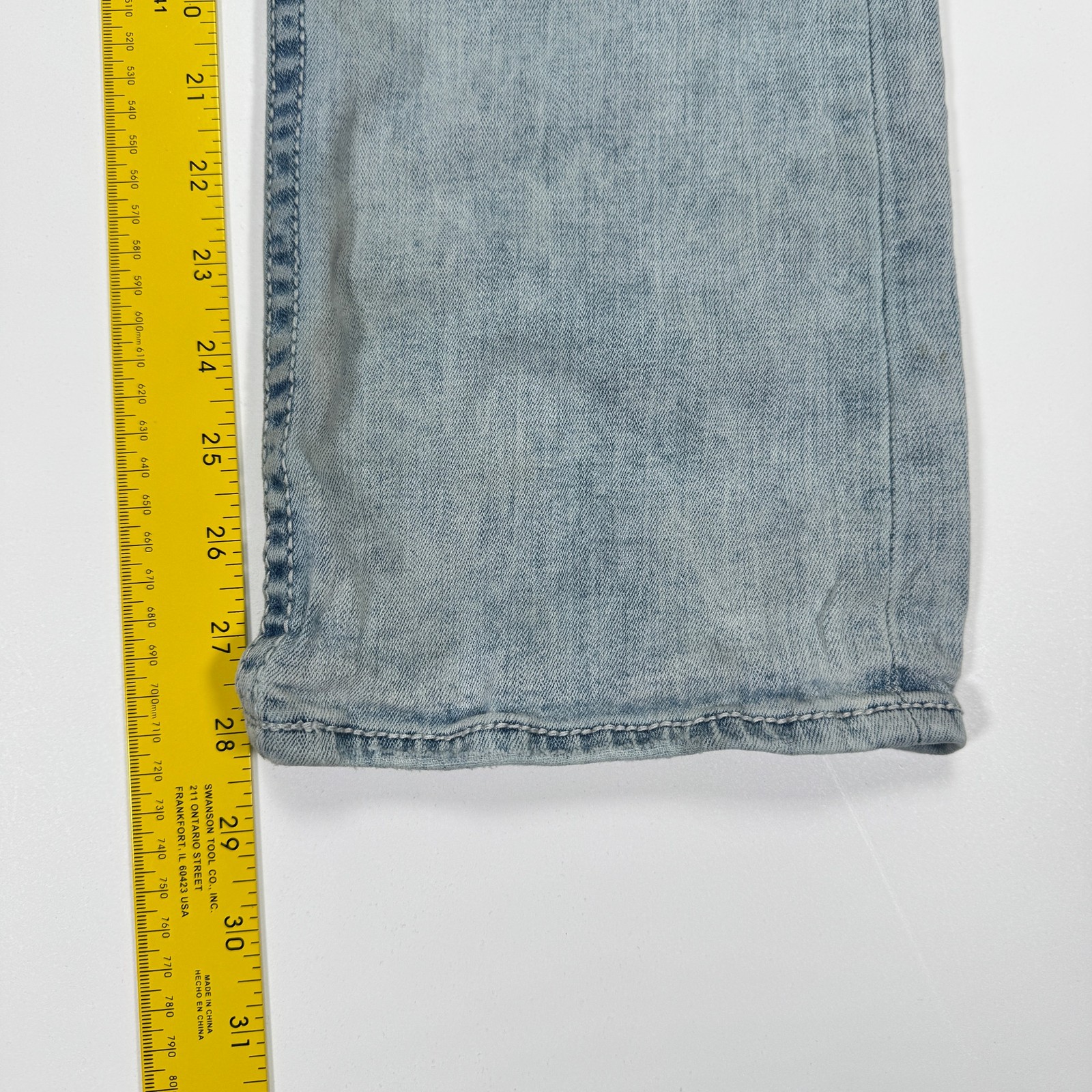 BKE Aiden Slim Bootcut Jeans Men’s 29×30 Fits 27×28 Stretch Denim Buckle
