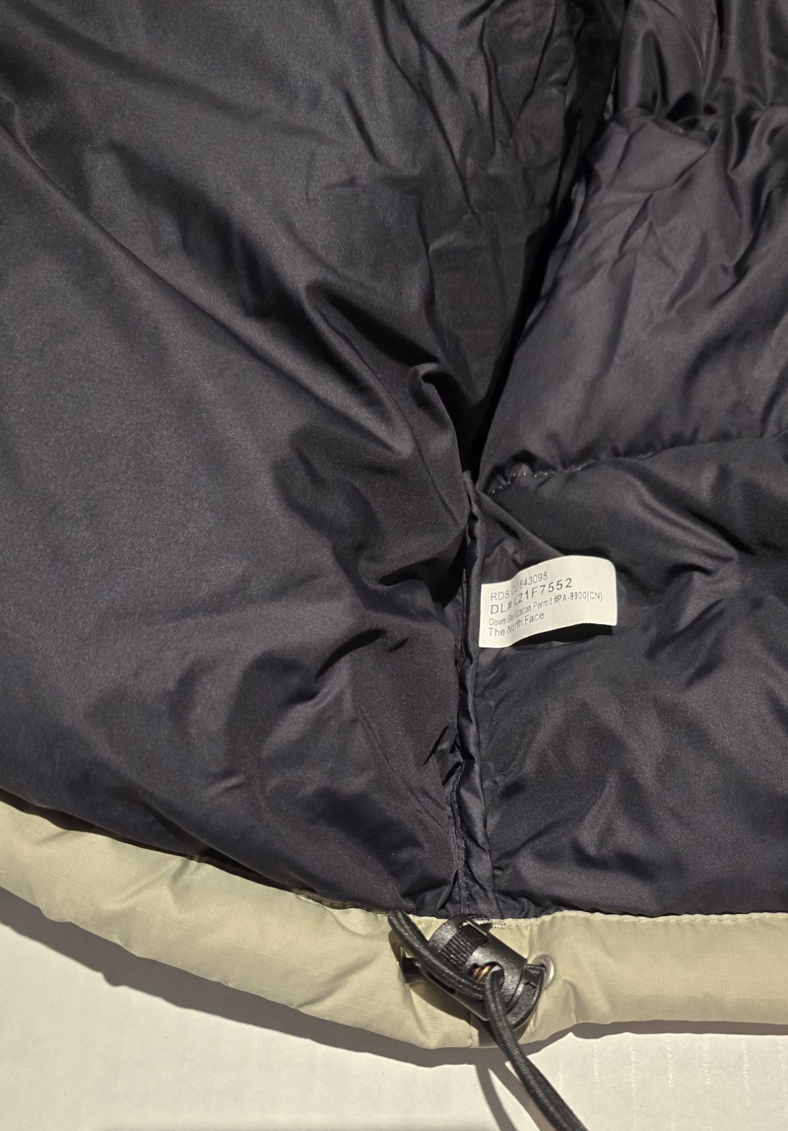 The North Face 1996 Retro Nuptse 700 Down Puffer Jacket Women Large Hidden Hood