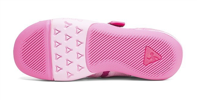 Pink Mary Jane Sneakers Mesh and Leather Little Girls Size 9 1/2 Sale
