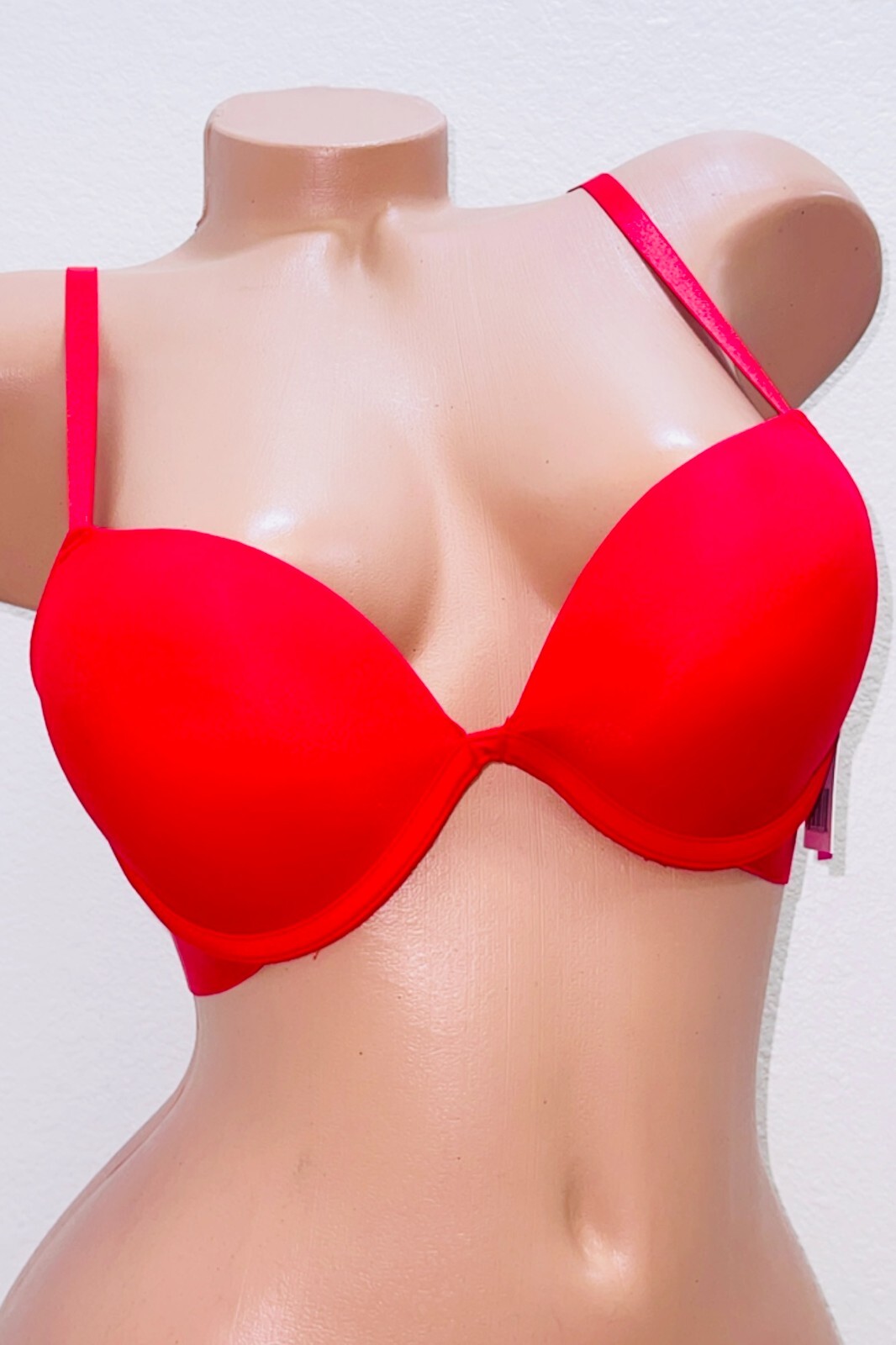 6 EXTREME DOUBLE PUSH UP, Add 2 Cup Sizes Push Up Bra Padded FREE RETURNS 7097