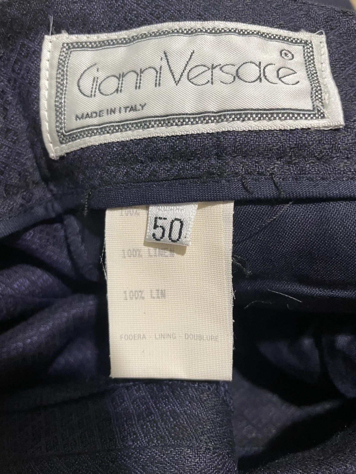 Gianni Versace pants size 50 color blue