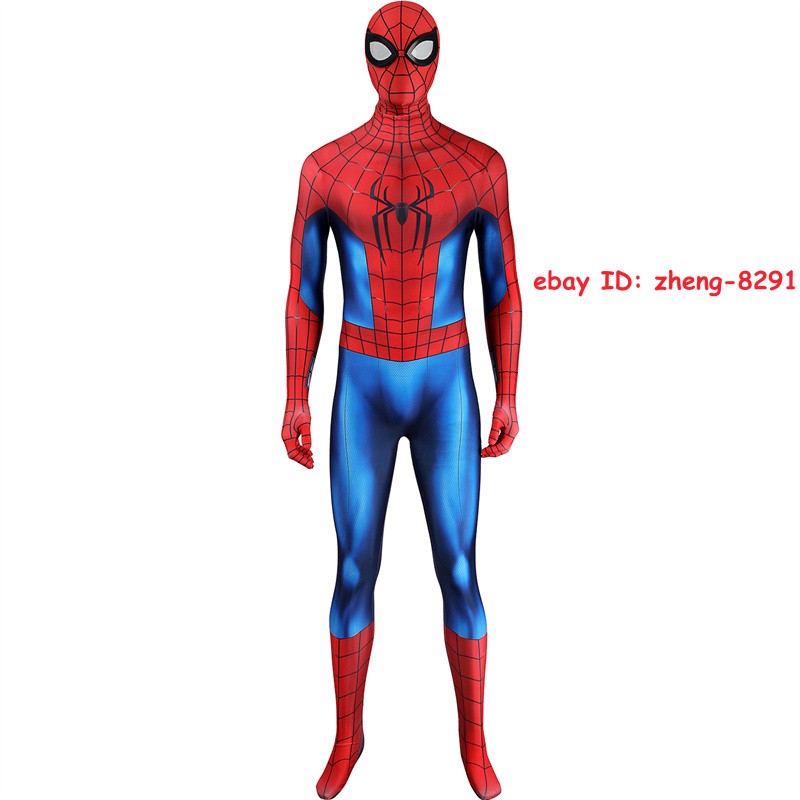 Spider-Man: Brand New Day Halloween Jumpsuit Suit Cosplay Peter Parker Bodysuit