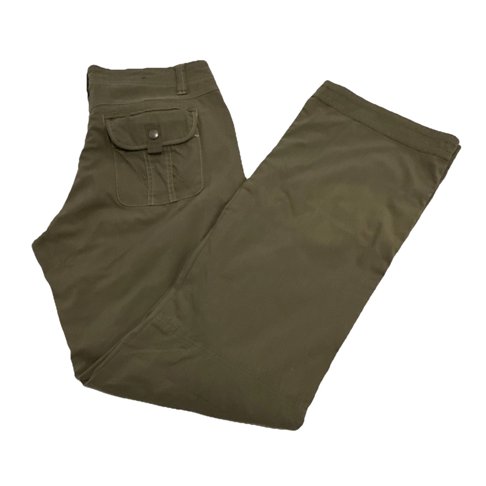 Kuhl Women’s 6 Cargo Pocket Pants Cotton Nylon Spandex Vintage Patina Dye
