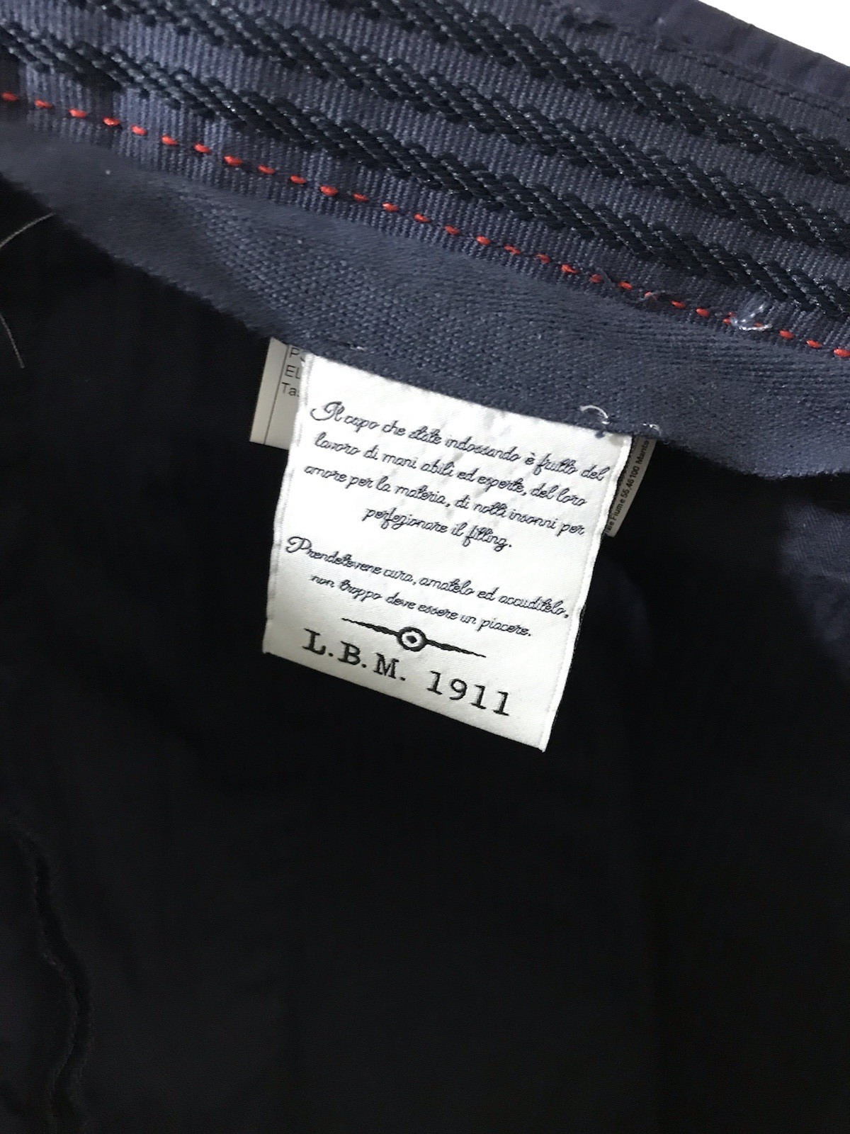 L.B.M. 1911 Italian cool fabric chic pants 54/38W~37W NWT$495 Big Sale