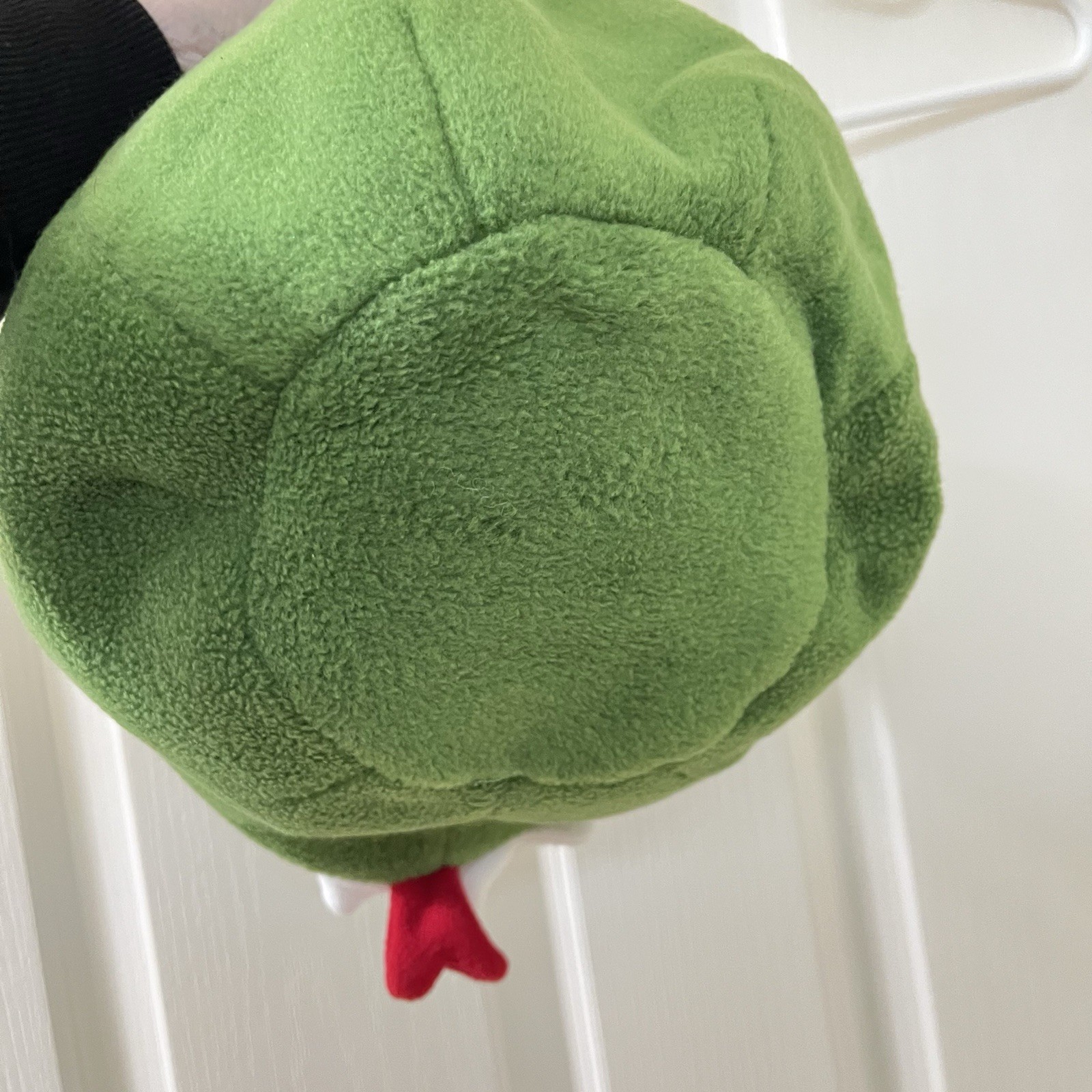 Pottery Barn Kids Green Dragon Puffy Halloween Trick or Treat Bag Fleece Plush