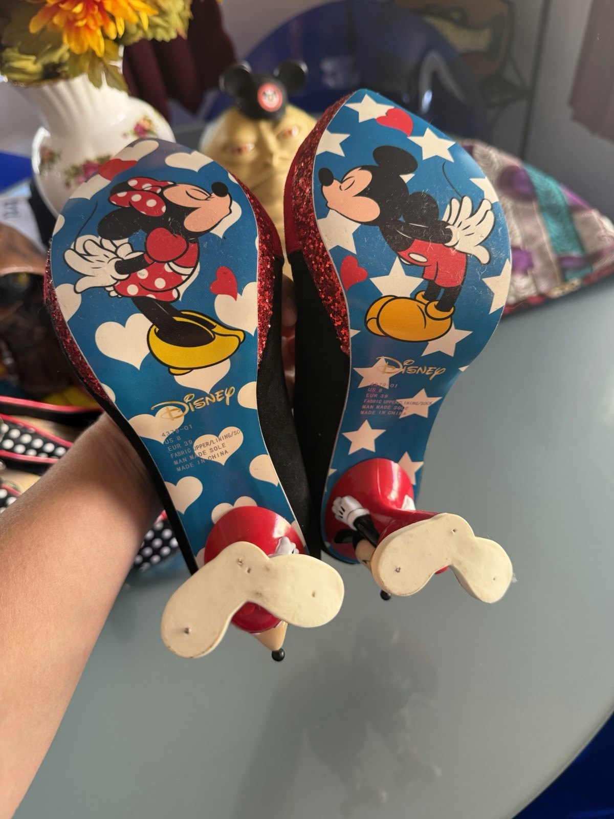 Irregular Choice Women’s Disney Mickey Mouse Heels Size 39 (US 8)