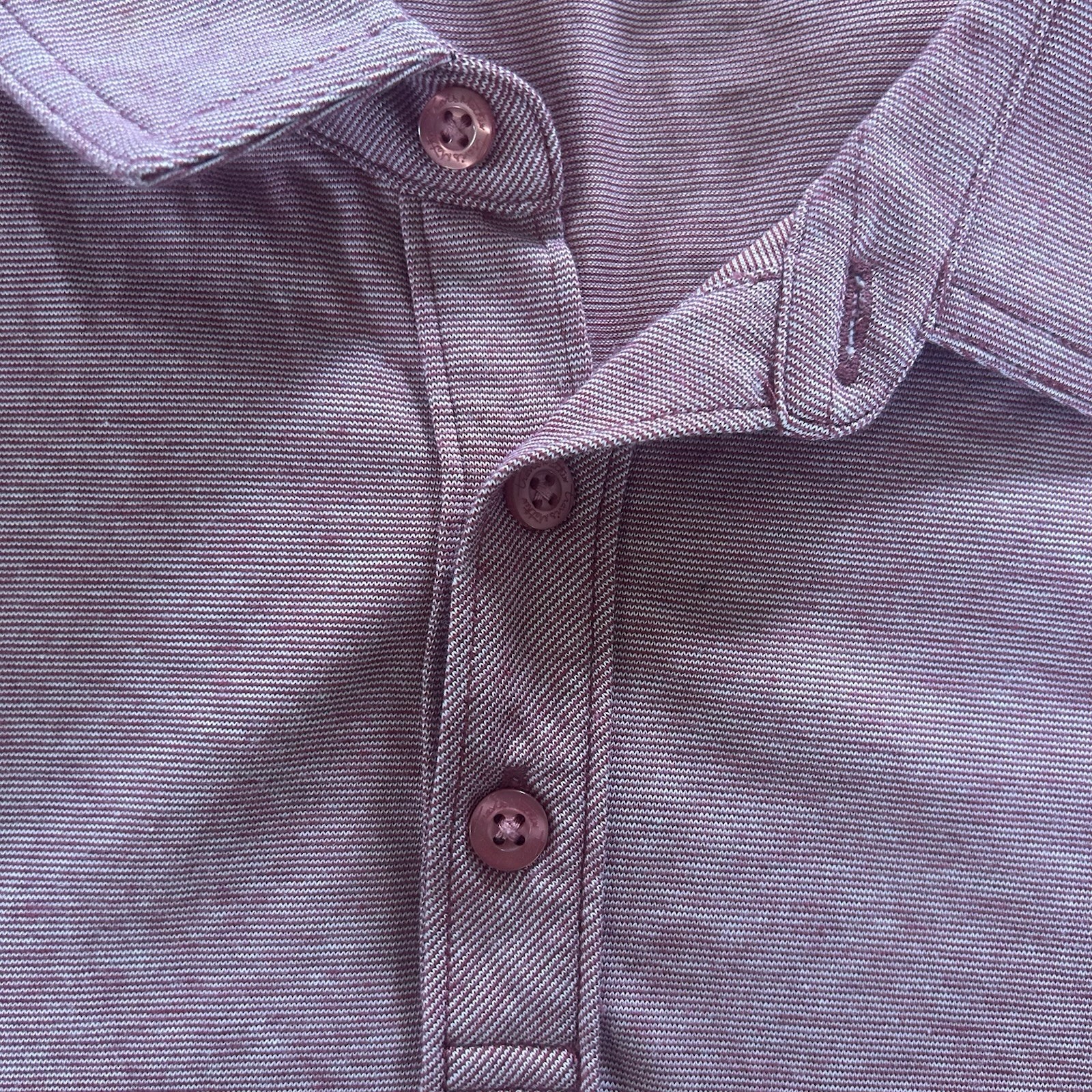 TravisMathew Light Red / Mauve Pink Golf Polo Shirt Men’s Size XL Pima Cotton