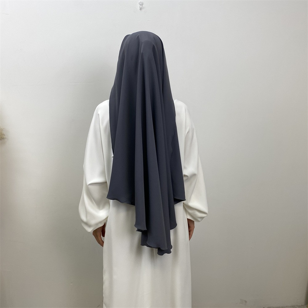 Prayer Burka Large Overhead Headscarf Women Muslim Instant Hijab Veil Full Cover