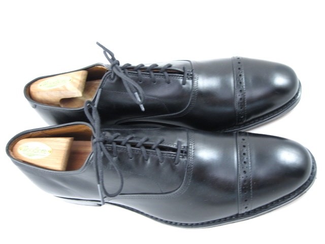 Allen Edmonds “Fifth Avenue” Cap-Toe Oxfords 10.5 AA Black WORN ONCE (613N)