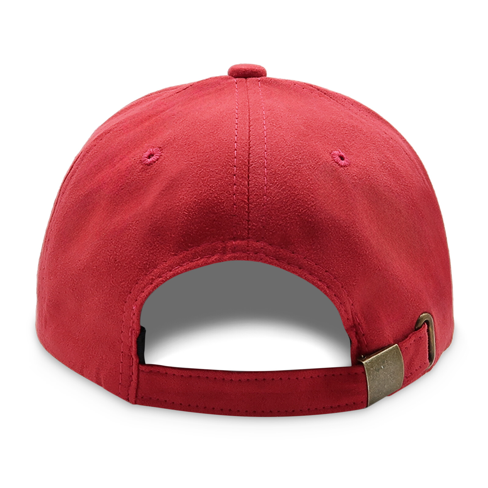 Suede Hat Baseball Cap Classic Adjustable Curved Visor Solid Plain Blank Dad Men