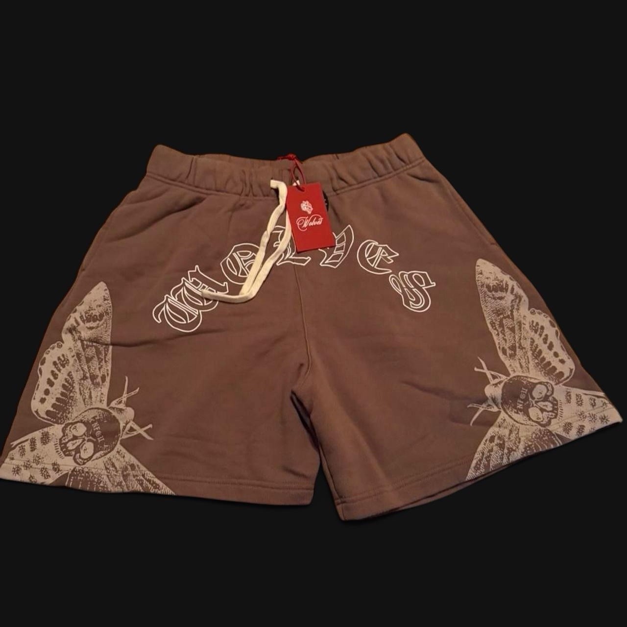 Darc Sport RED TAG 1 of 500!!!! WOLVES/MOTH SWEAR SHORTS SIZE LARGE. Brand new!!