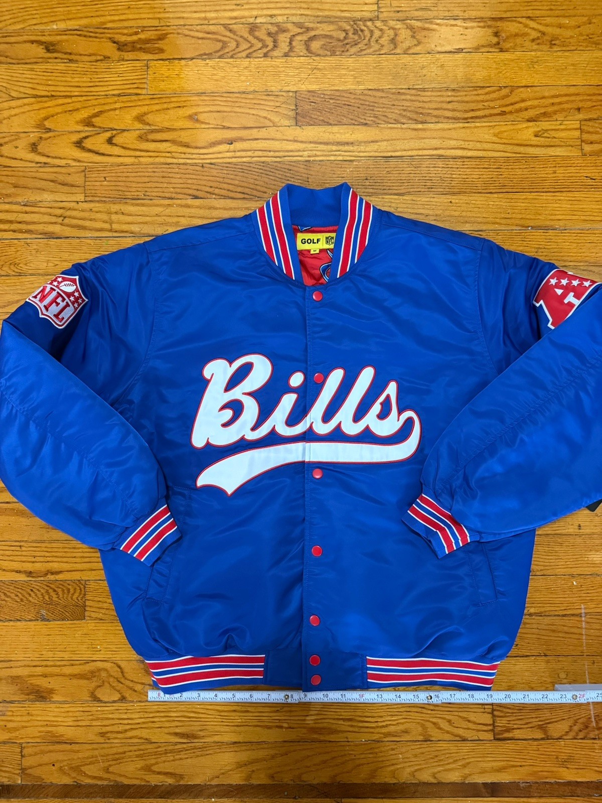 GOLF WANG x Buffalo Bills NFL Satin Bomber Jacket Tyler The Creator Football