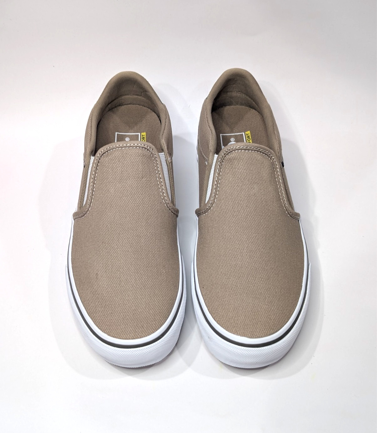 Vans Asher Deluxe T&L Incense Khaki Men’s Slip On Shoes – Assorted Sizes NWB