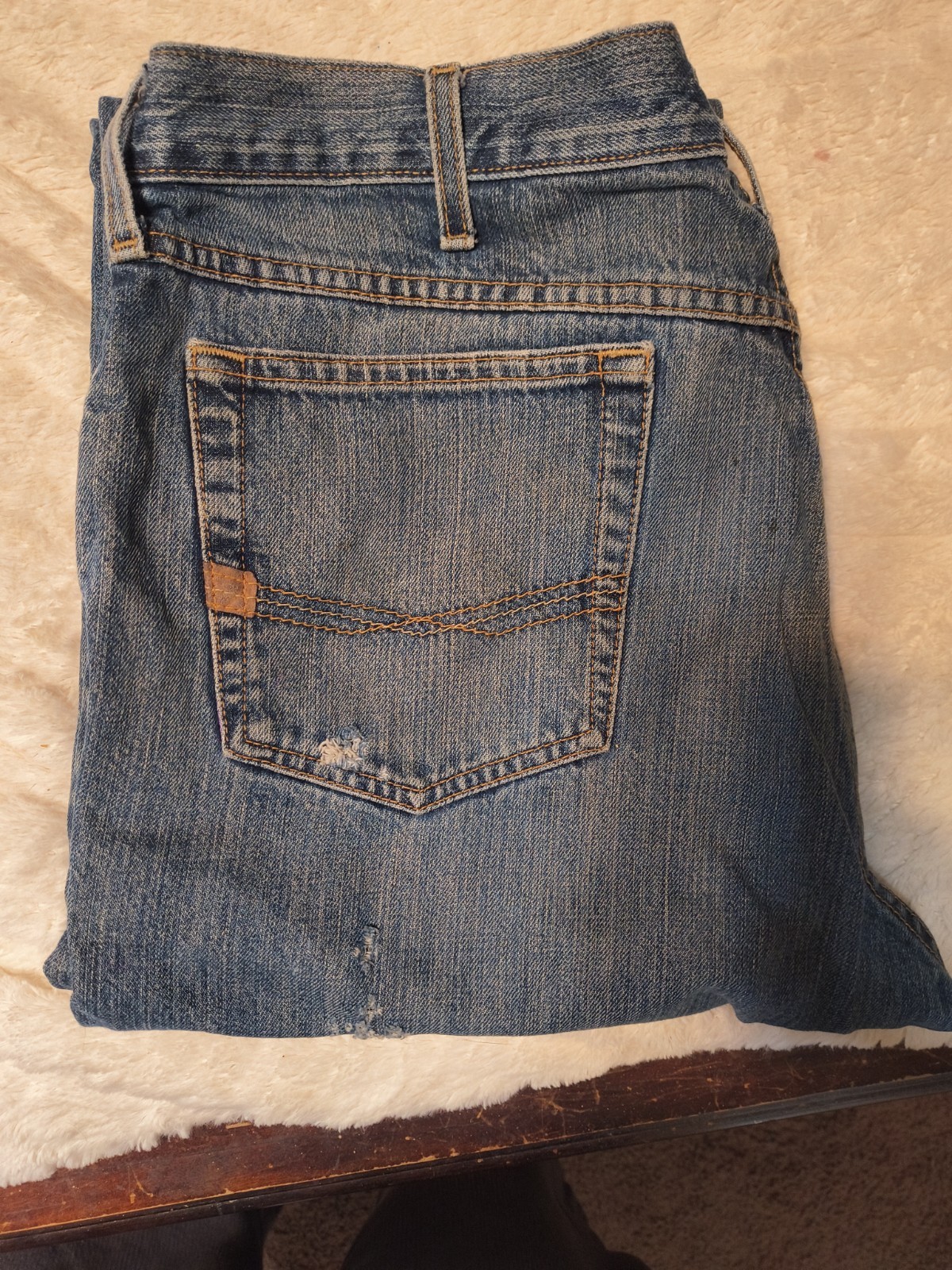 Ariat Legacy M2 Jeans Men’s 38×32 Traditional Relaxed Boot Cut Blue Denim NICE