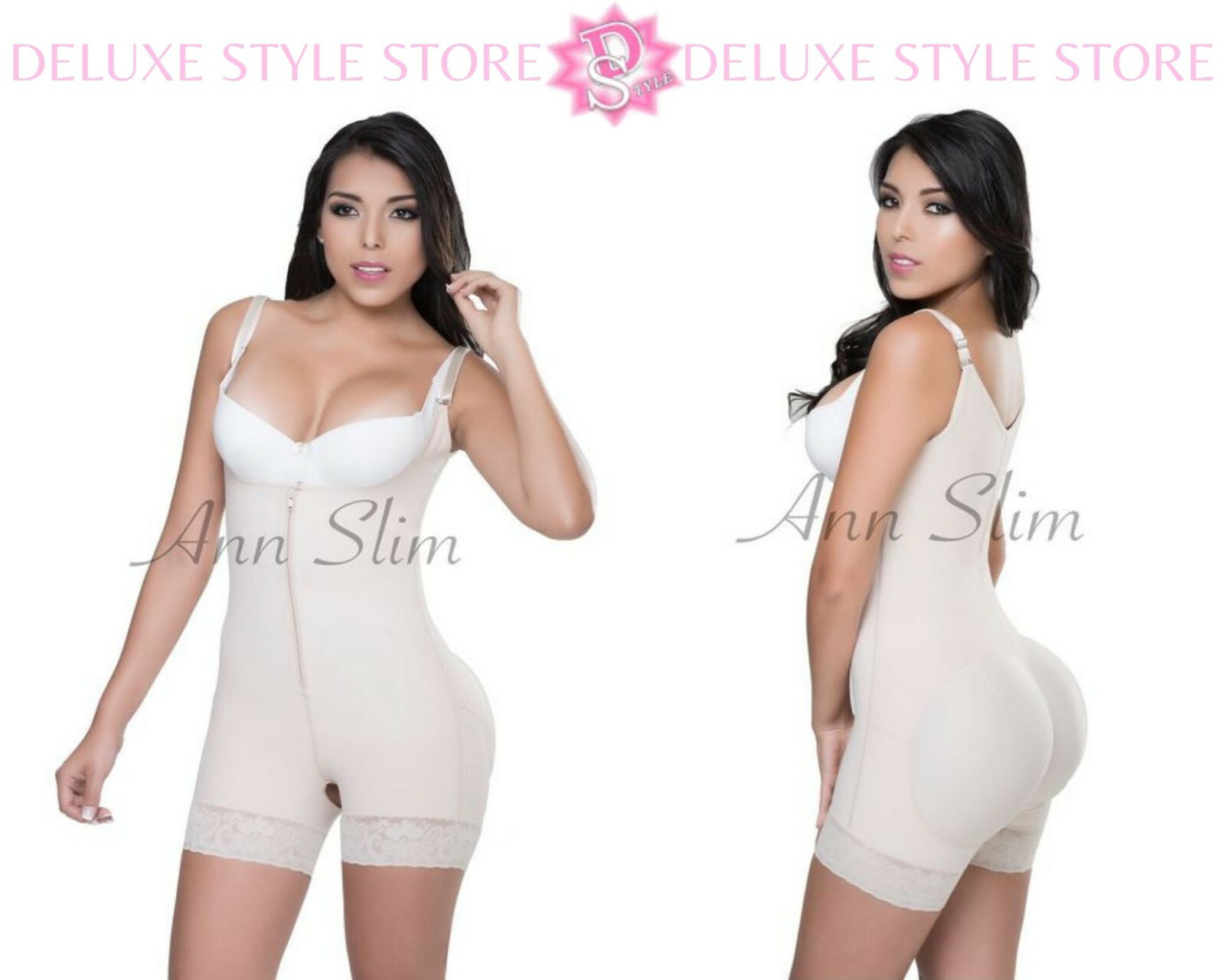 Faja Colombiana Reductora Post Surgery Compression Full BodyShaper Ann Slim 3102