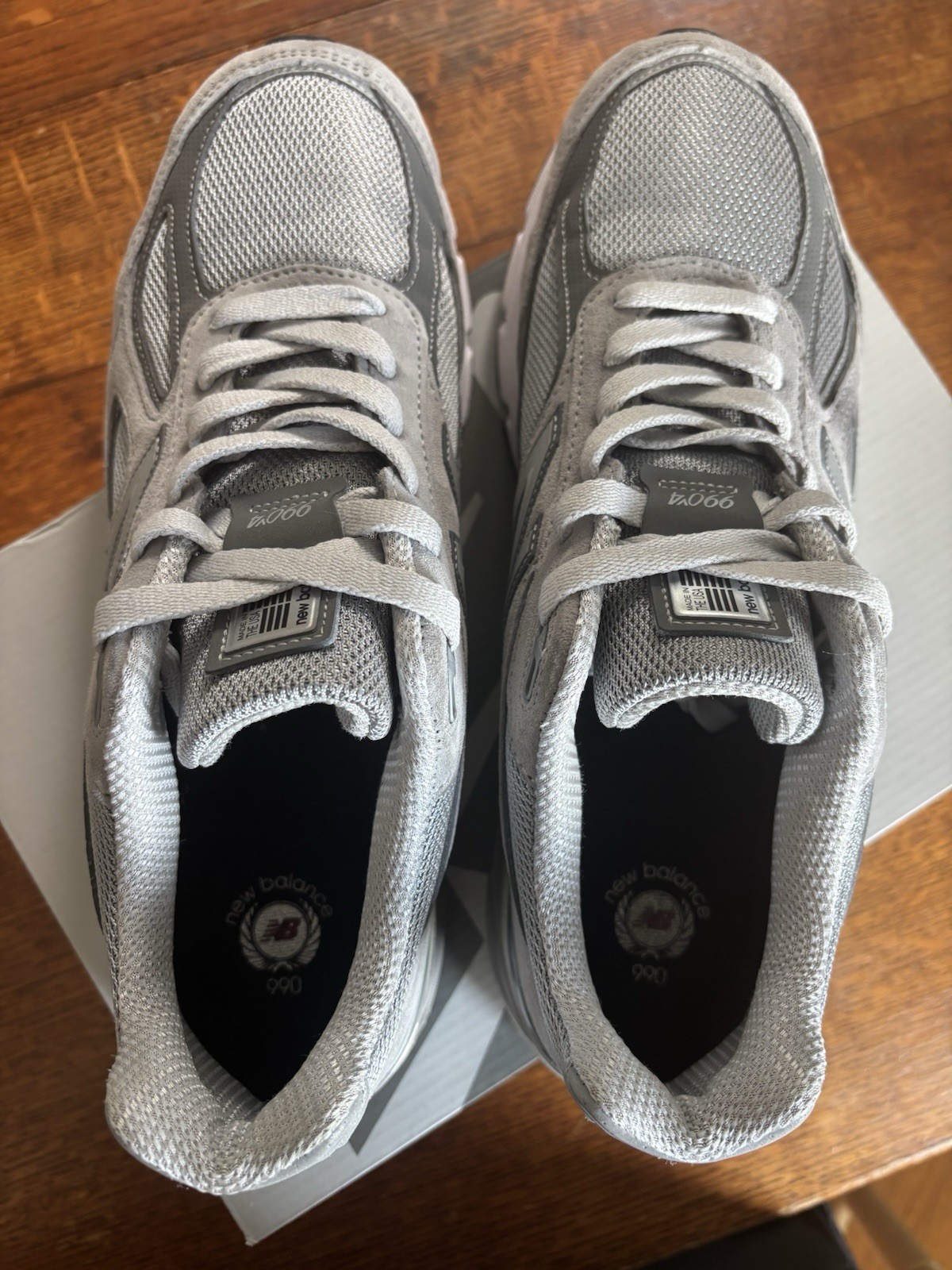 Size 11.5 – New Balance 990v4 Made in USA Grey Silver