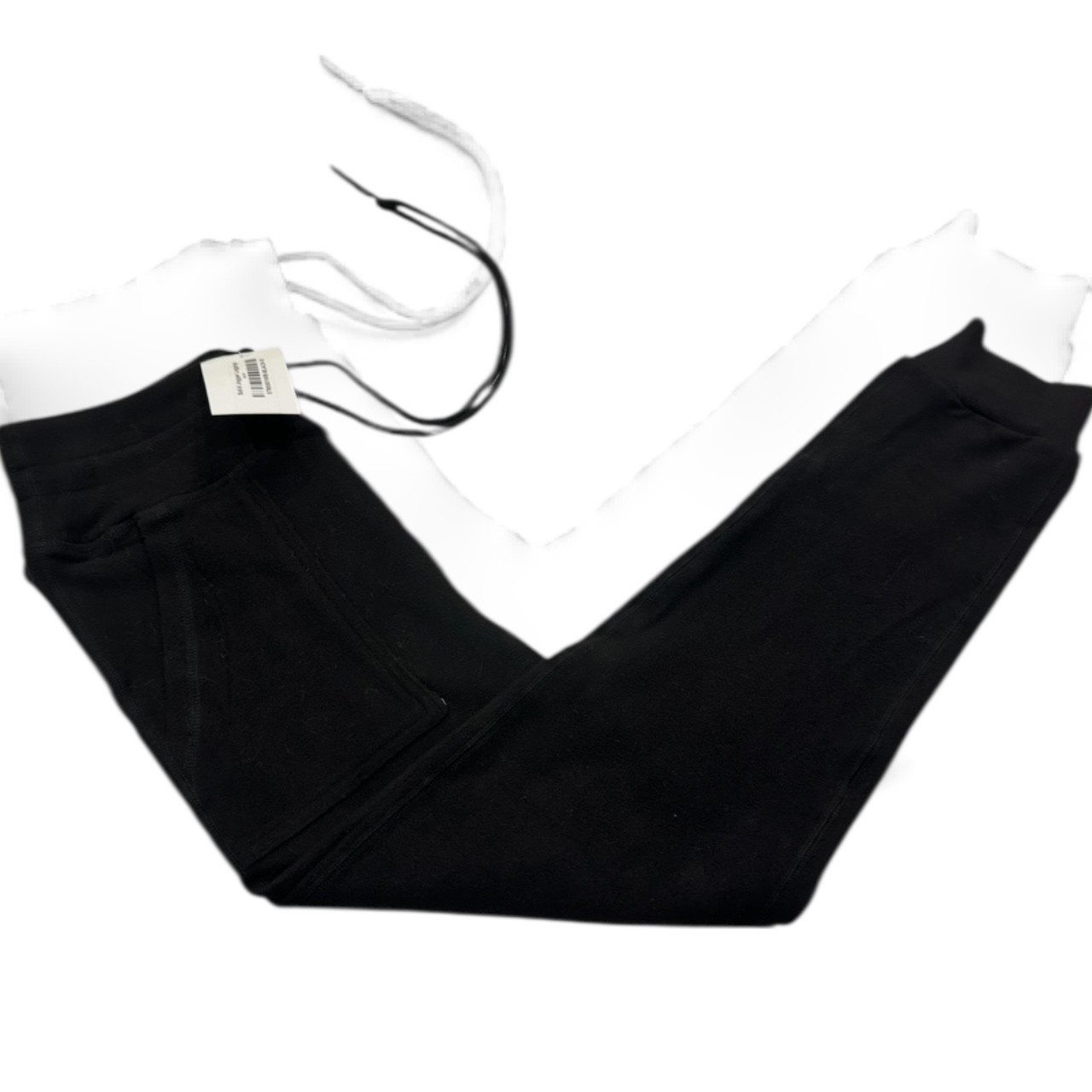White Birch Joggers: Womens Solid Soft Fleece-Like Drawstring Pant w Pockets NWT