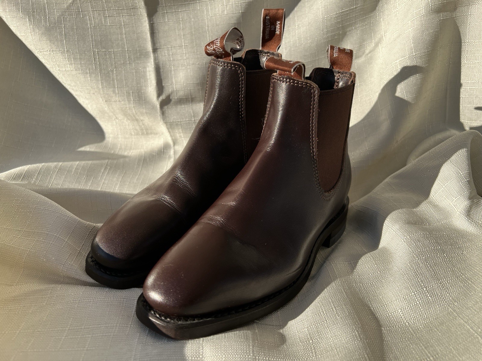 NEW WITH BOX: R.M. Williams – Comfort Craftsman Boot – Brown / EU 36F