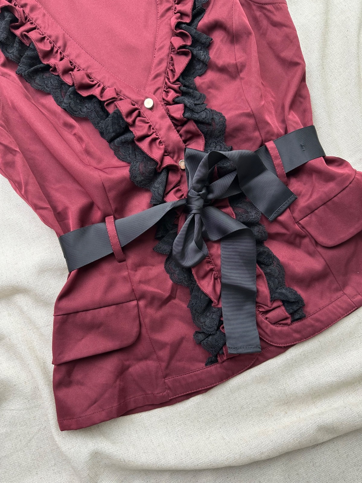 Morgan de Toi Blouse Women`s Size S