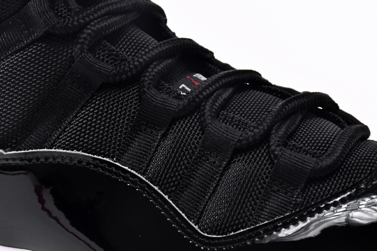 Nike Air Jordan 11 Retro Bred 2019 378037-061 Black Varsity Red Men’s Shoes