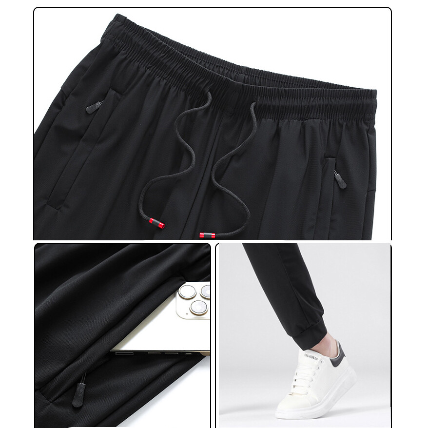 Man’s Casual Activewear Track Pant Sweatpants Sport Gym Pocket Joggers Trousers