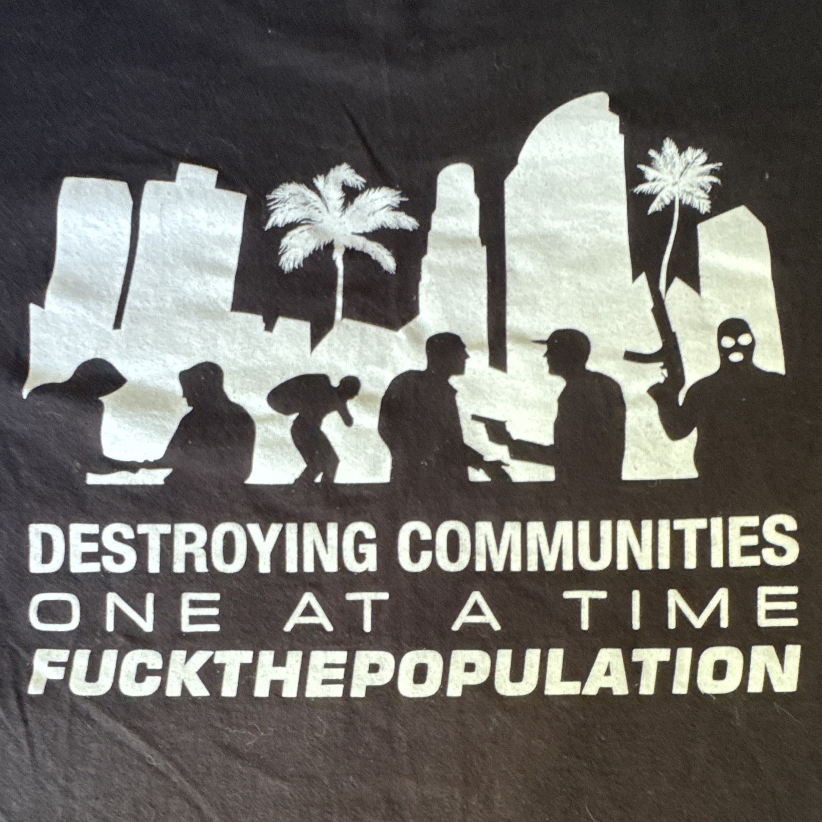 FuckThePopulation FTP x Tommy Chong Size Small 2021 Deadstock