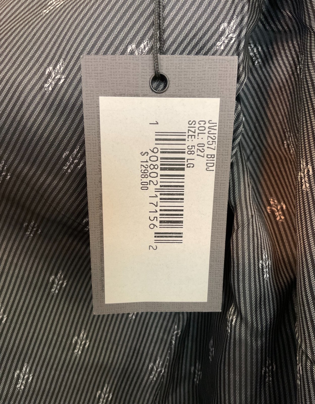 $1298 NWT New John Varvatos Collection Austin Jacket Blazer EU58L US48L