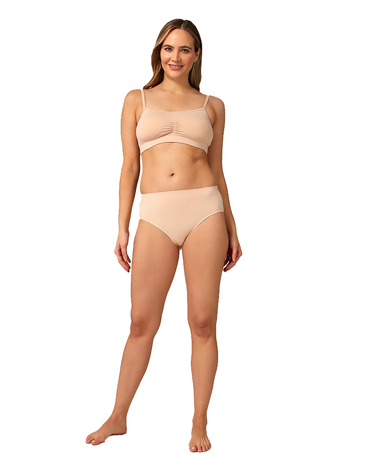 6 Count 32 Degrees women’s Seamless Stretch Comfort Briefs