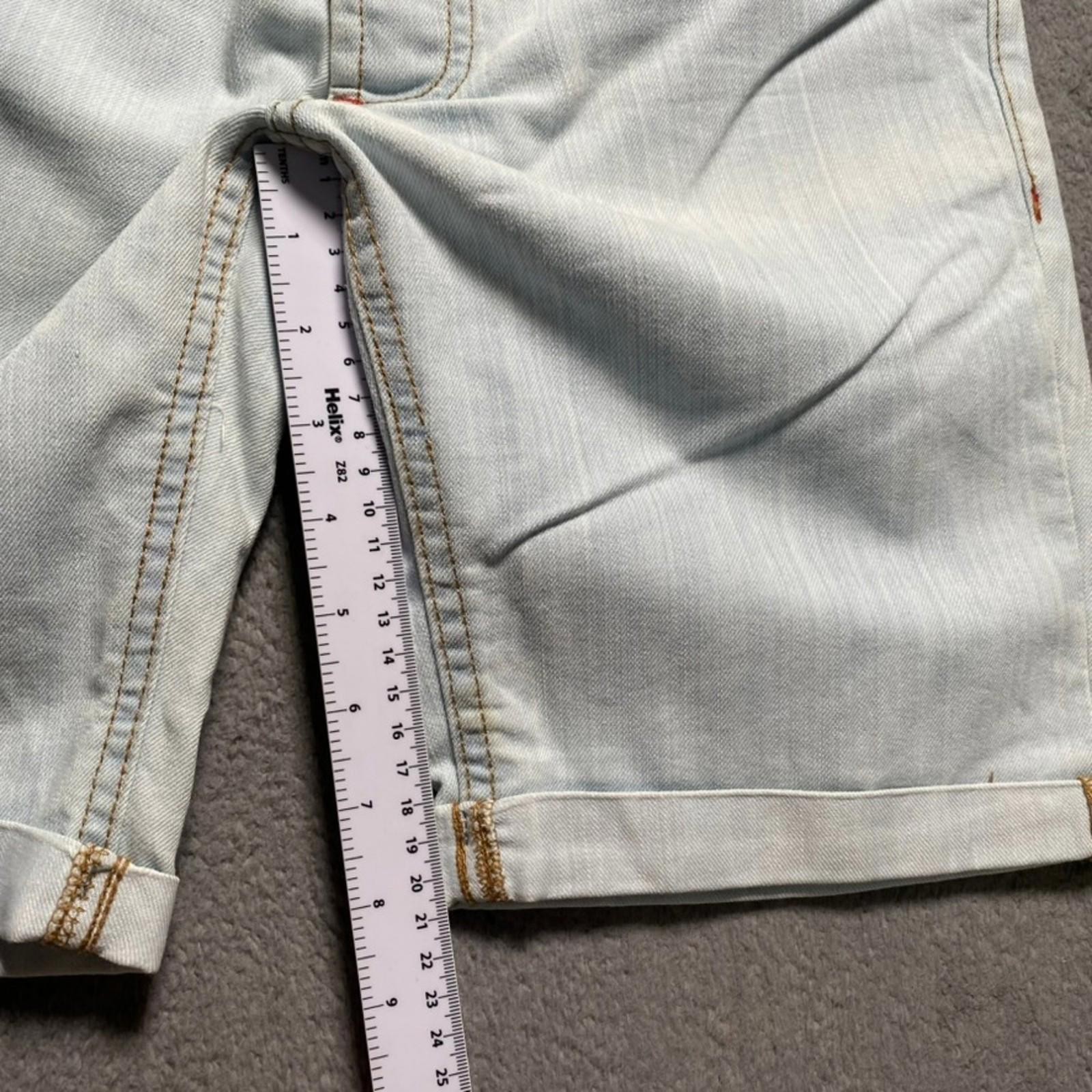 Denim & Co Men Shorts UK 28 Blue Cotton Polyester Blend Casual Worn Look