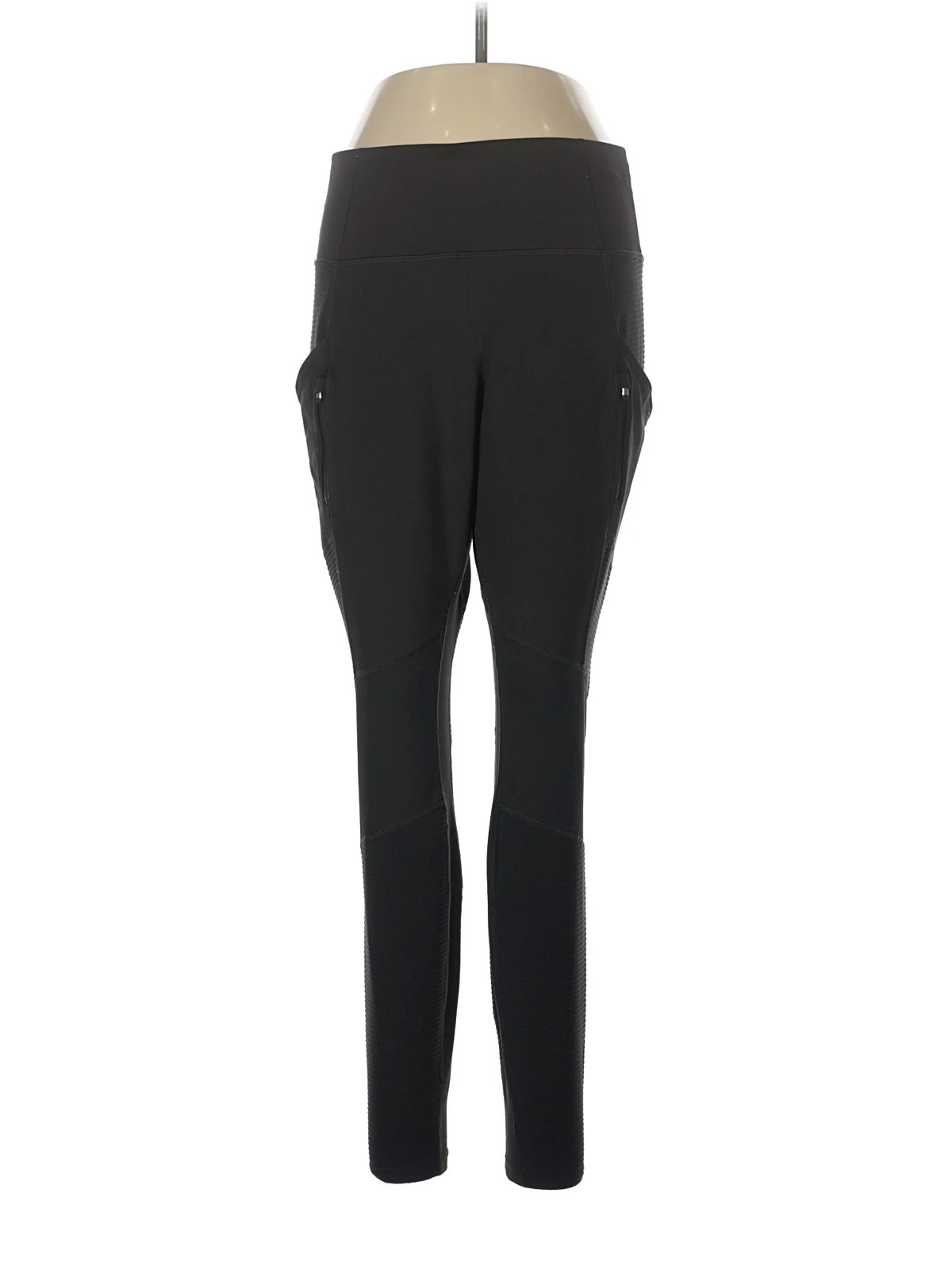 Athleta Women Black Active Pants L