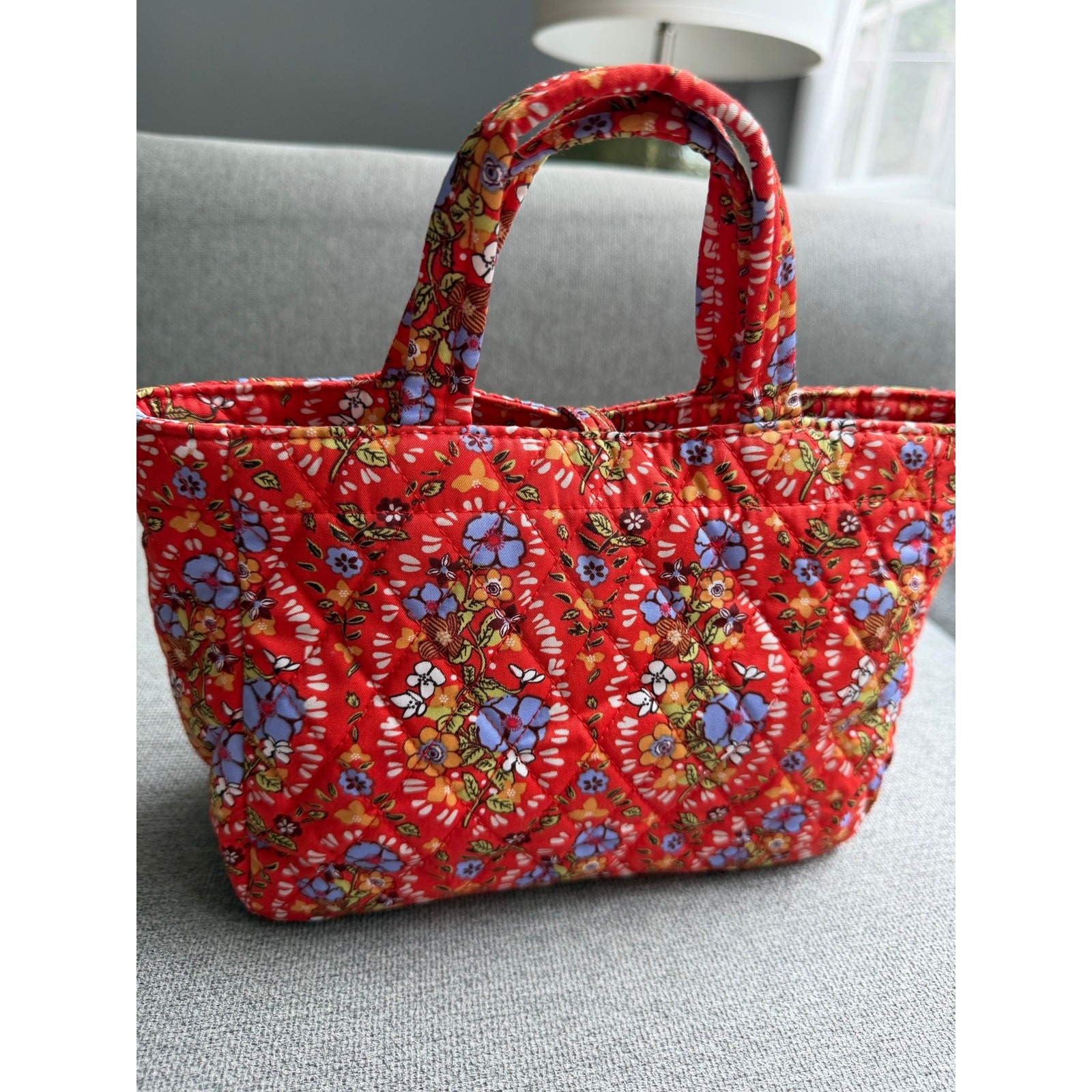 Vera Bradley Mini Hathaway Tote Bag Garden Paisley NWOT