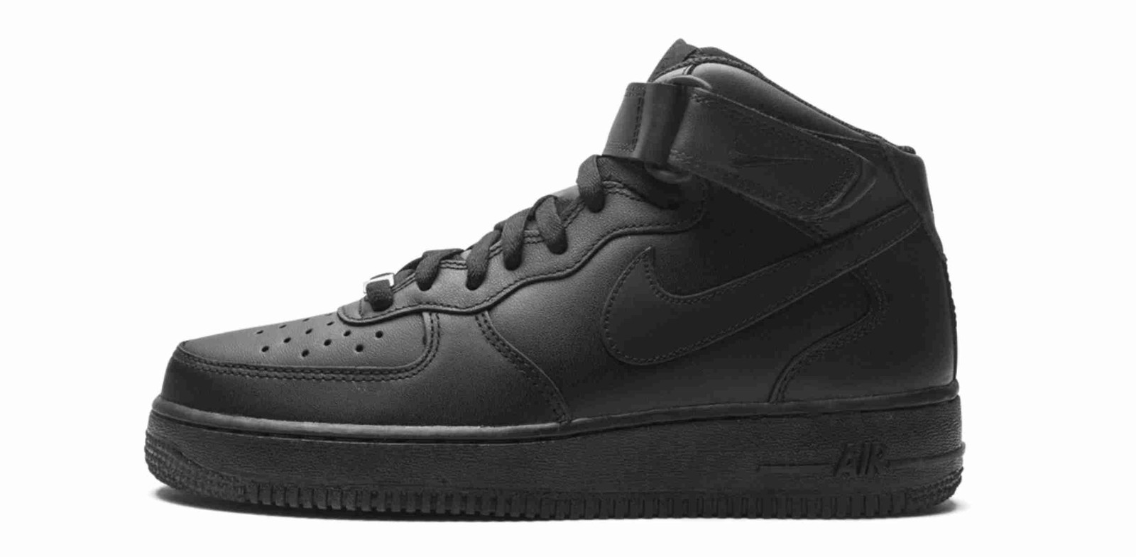 Nike CW2289-001 Air Force 1 Mid ’07 ‘Triple Black’ Ship Now