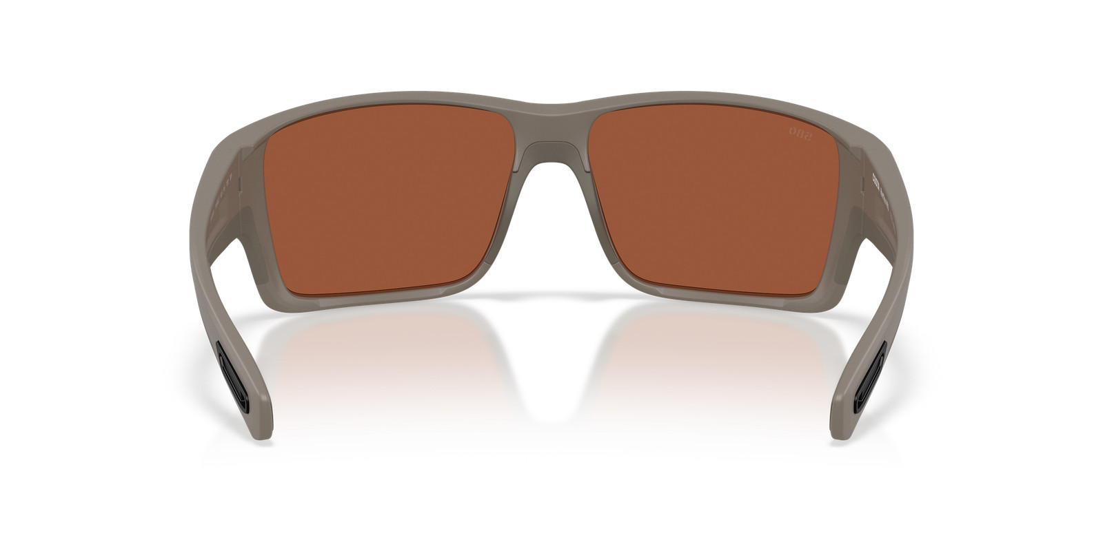 Costa Del Mar Reefton Pro Matte Olive Shale/Green Mirror 580G Polar Sunglasses