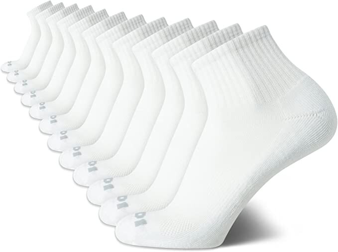 AND1® Men’s Ankle Socks 12 pack “ARCH COMPRESSION~Reinforced heel and Toe”