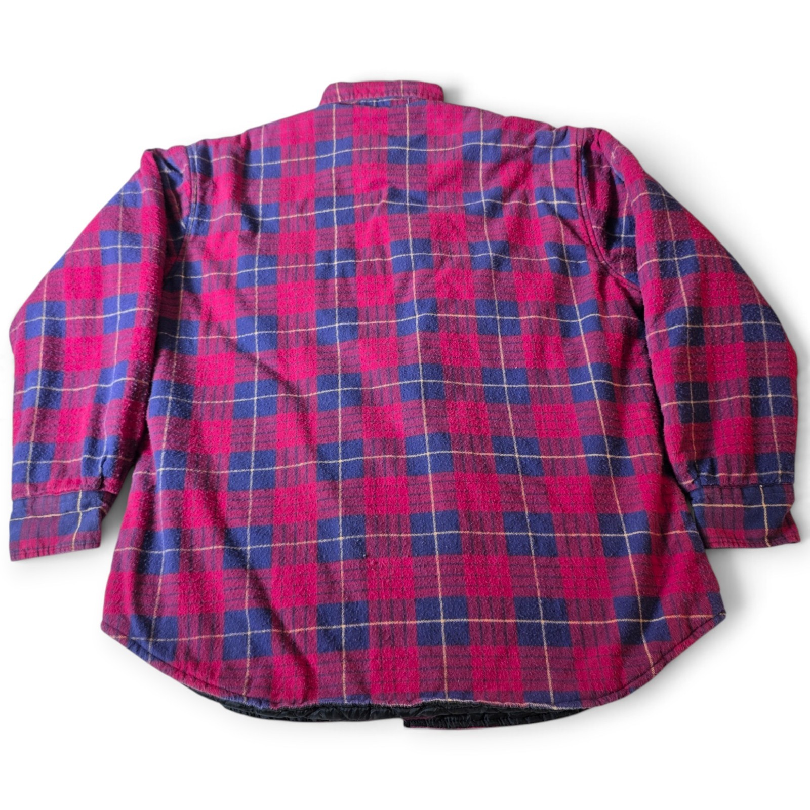 Vintage Northwest Territory Men’s Large Quilted Flannel Shirt Jacket Plaid
