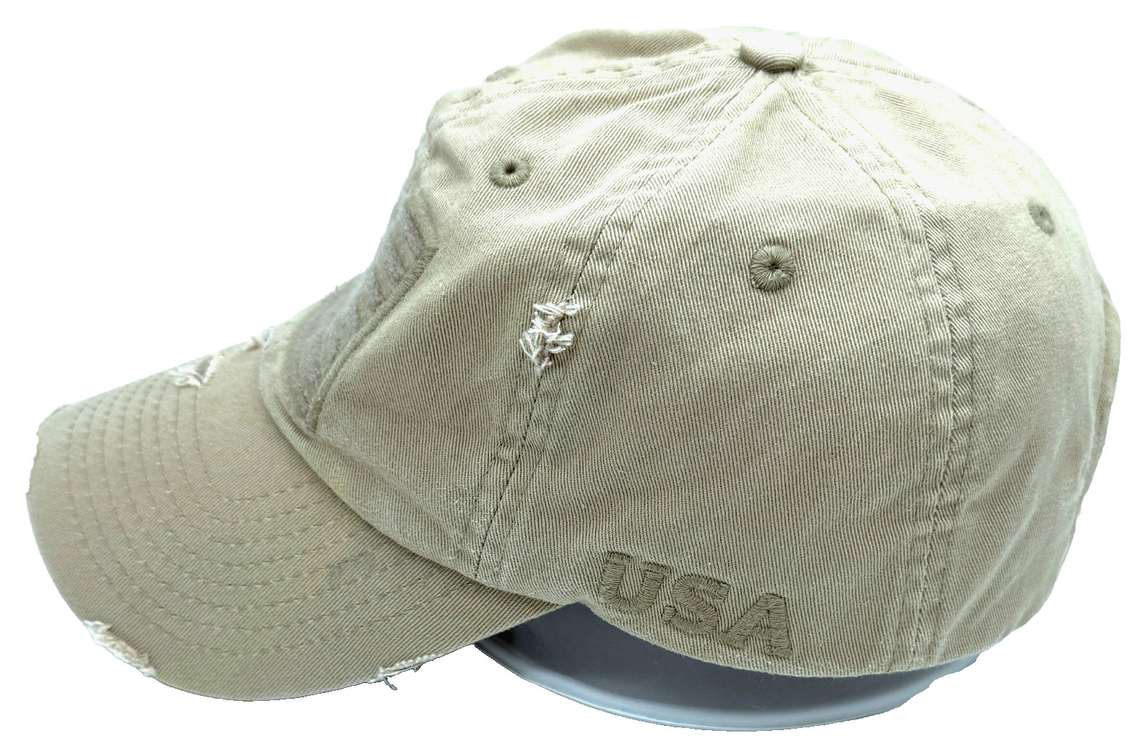 KBETHOS Unisex American USA Flag Washed Vintage Cotton Distressed Baseball Cap