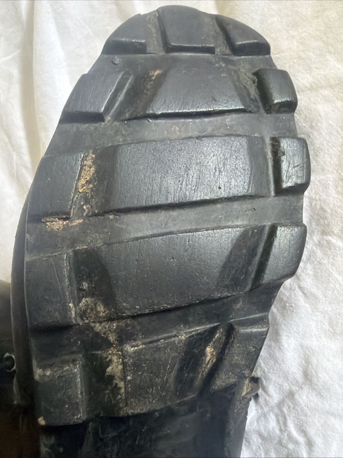 Vintage Late 80’sMilitary Combat Jungle Boots Spike Protective Ro Search 10.5 R