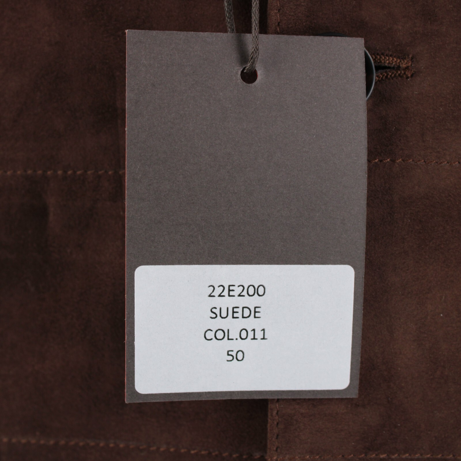 Rifugio NWD Vest / Bodywarmer Size 50 (Medium US) In Brown Suede Handmade