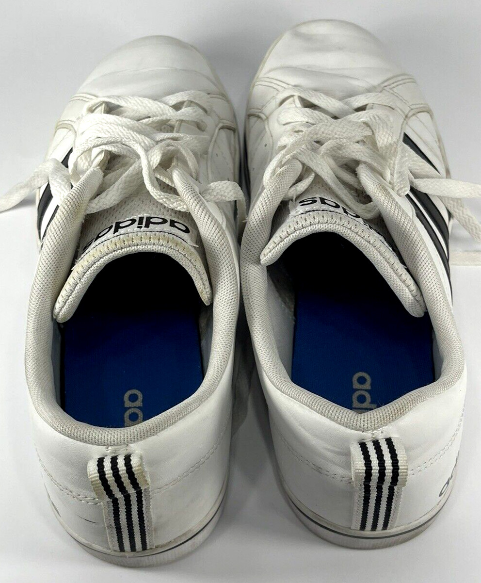 Adidas – Men’s VS Pace Sneakers Shoes AW4594 – 8-1/2 – White & Black – DoM 07/19
