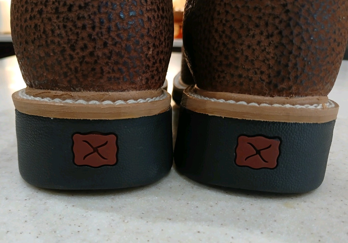 Twisted X Steel Toe Boot Brown/Teal Mens Silze 11D Brand new with Tags.