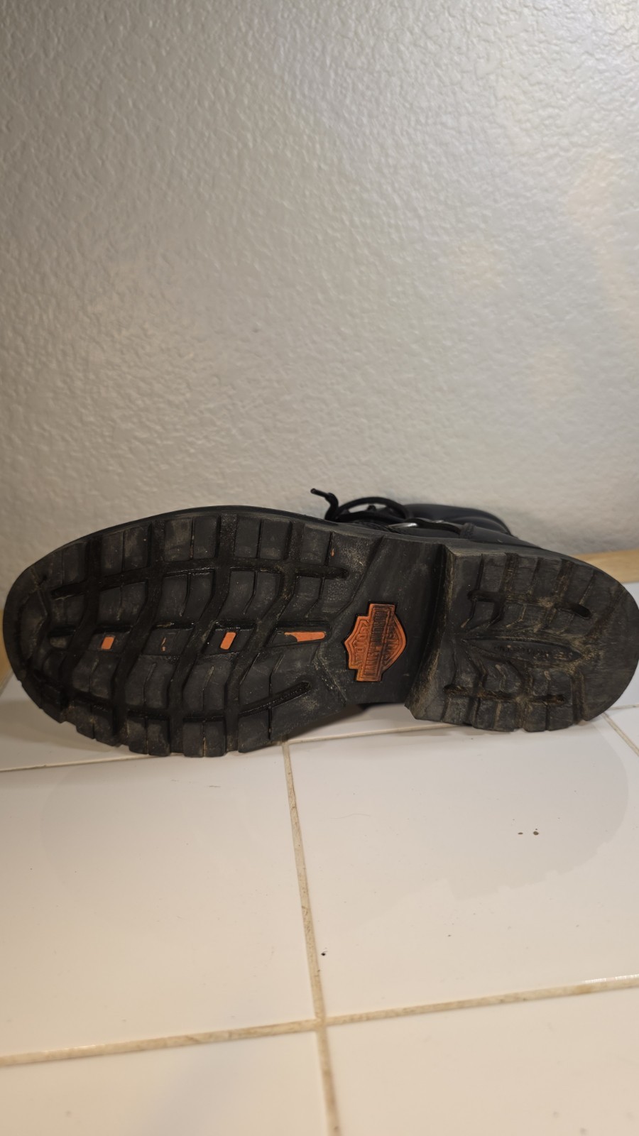 Harley Davidson Maddy Black Combat Boots Womens 8.5