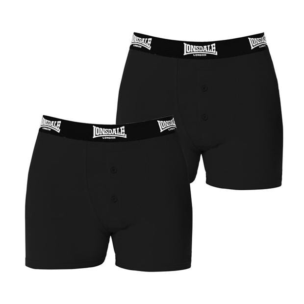 2 Pairs Lonsdale London Boxer Short Boxers Pants Trunks XS S M L XL XXL 3XL 4XL