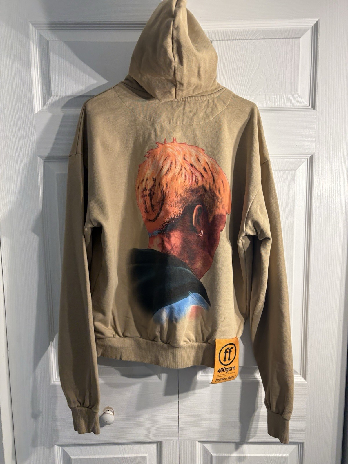 beige Forgotten Faces “Ultra Heavy” hoodie (B1)
